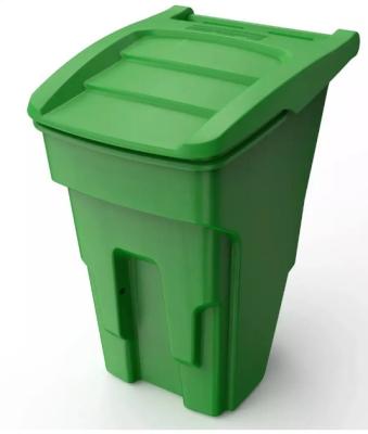 China Plastic trash can Trash can rotary forming Environment-friendly garbage can rotational moulds for sale