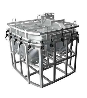 China Molde de rotación de aluminio de precisión con excelente resistencia a la corrosión en venta