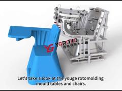 rotomolding mould table and chair