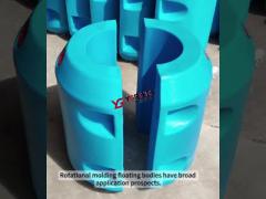 Custom rotomolding mould float