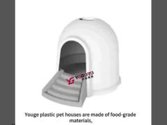 Rotational molding pet house, outdoor plastic pet house, large dog living quarters