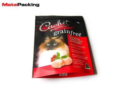 China plástico de 1kg Colorful Packaging Cat Food Bag Limited que se levanta tamaño de encargo en venta