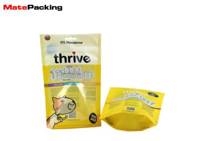 China Ziplock Food Grade Resealable Bags Customized Thickness With Hole Handle for sale