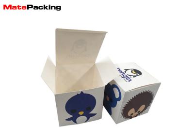 China Color Printed Custom Product Boxes , White Cardboard Fold Paper Box For Baby Food for sale