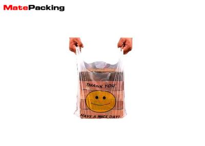 China Eco Friendly 100% Biodegradable Packaging Bags PLA Plastic Vest Bag T Shirt Custom Logo for sale