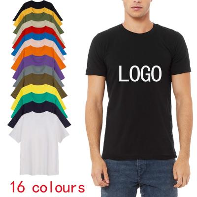 China High Quality Custom Logo 230g Anti-Wrinkle MGC 100 Cotton Light Panel T-shirt Plus Size Plain T Shirt For Men for sale