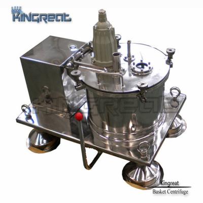 China Dewatering Mechanical Food Model PPBL Fruit Pulp Basket Centrifuge Machine for sale