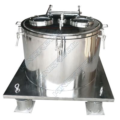 China Top Type Centrifuge , Solid Liquid Ethanol Extraction System Plate Dump Basket Separation for sale