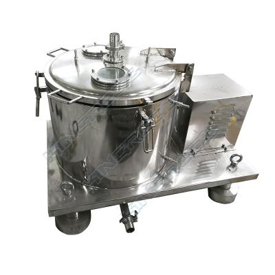 China Oil Extraction Pharmaceutical Ethanol CBD Auto Control Soaking and Washing Centrifuge for sale