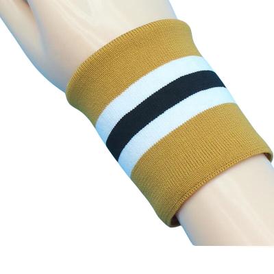 China Classic 1*1 polyester and spandex two tone stripes being ribbed to knit leader and bottom edge of jacket accessories for sale