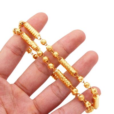 China Fashion TRENDY African Gold Plated Custom Link Chain Accessories Jewelry Women Collares Necklaces Friends Necklace Chains Gifts for sale