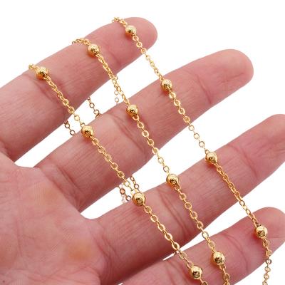 China Fashion TRENDY Gold Plated Custom Jewelry Necklaces Friends Necklace Wholesale Chains Gifts For Women Cuban Link Chain for sale