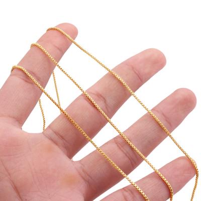 China Fashion TRENDY Gold Plated Wholesale High Quality Jewelry Necklace Link Chains Friends Chains For Women Gifts for sale