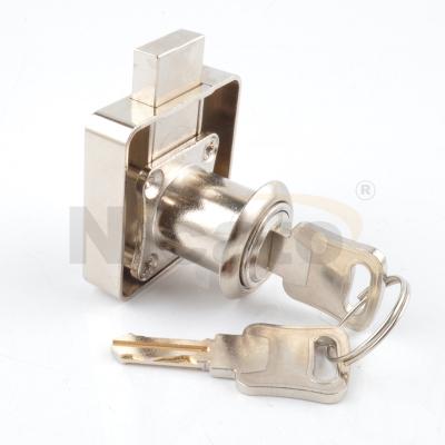 China Modern High Quality Decorative Hardware Furniture Hardware Office Wardrobe Cabinet Cam Drawer Lock for sale