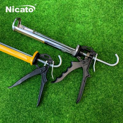 China Glass Customized Professional Manual Aluminum Alloy Caulking Gun Advanced Technology for sale