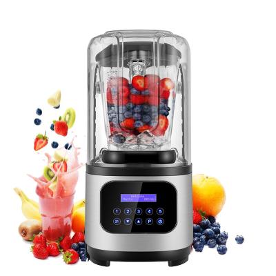 China Ice Crushing High Speed ​​Commercial Blender 1800W Fruit Juicer Ingredient Coffee Food Blender Blender for sale