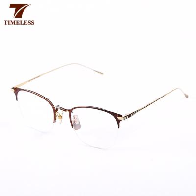 China New Style High Grade Import Glass Myopia Glass German Eyewear Blue Light Blocking Optical Frames for sale