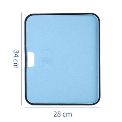 China Viable 2 in 1 Plastic Multifunctional Cutting Board with Large Juice Groove for sale