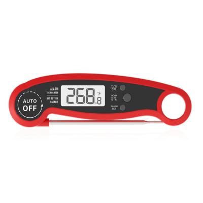 China Kitchen Thermometers Waterproof Ultra Digital Instant Read Meat Thermometer With Backlight And Calibration for sale