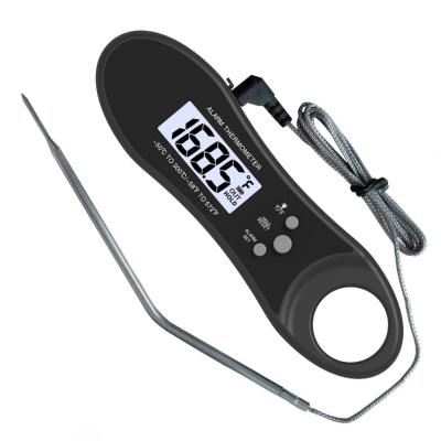 China Kitchen Thermometers Waterproof Ultra Flash Read Digital Meat Thermometer With Backlight And Calibration for sale