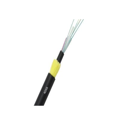 China Computer Networks Fabrica Directamente La Oferta 48 96 Core Adss G652d Fiber Optic Cable Al Aire Libre De 100m Span for sale