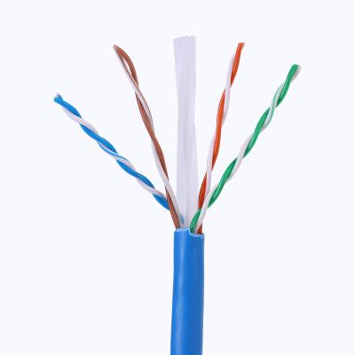 China Computer Networks Communication Cables Cat6 Network Cat6 Cable 23awg CCA Utp FTP Cat6 Ethernet Cable 305m for sale