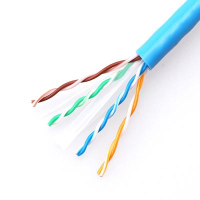 China Computer Networks Data Cable Cat 6 1000ft 305m FTP Utp Box Rj45 Cat6 Wired Network Cable Utp Cat6 for sale