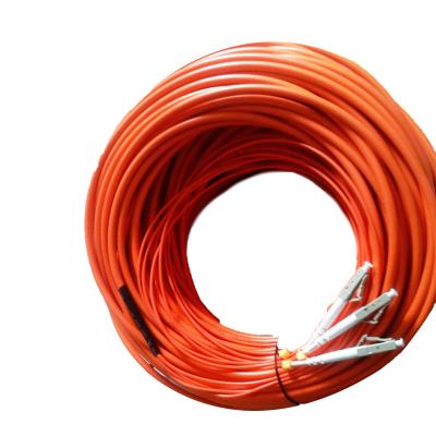 China Data Center Fiber Optic Patch Tie Down SC-LC Multimode Fiber Optic Patch Cord Duplex Jumpers Connector for sale