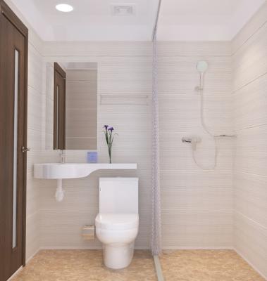 China Modern Factory Direct Supply All In One Bathroom Pods Prefab Bathroom Units for sale