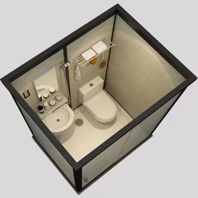 China Modern SMC1422 Prefab Bathroom Modular Toilet Is Used In Dormitory Building for sale