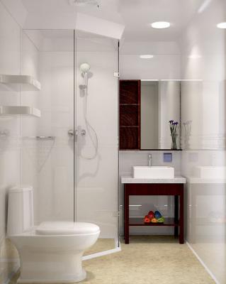 China Modern hot sale built-in shower prefab modular bathroom built-in prefab bathroom pods for sale