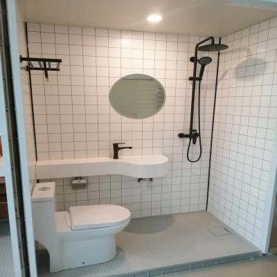 China SMC Modern Integral Prefab Bathroom UB1014 is suitable for container house and wooden villa for sale