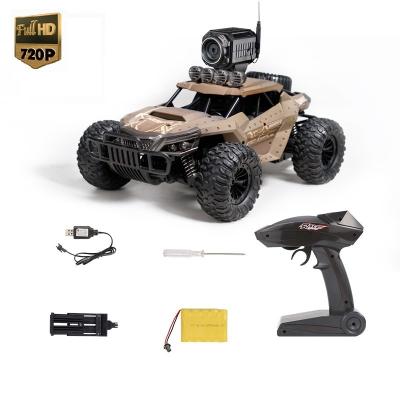 China Custom 720P WIFI Camera Off Road Drift Vehicle Toy Long Range Big Rc Wireless Remote Control Monster Truck With Video Camera For Kids for sale