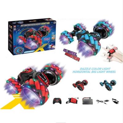 China 2.4G 2.4G Double Side 360 ​​Degree Rotation RC Drift Car 4WD Rc Stunt Car Twisted Toy Control Gesture Sensing Rolling Drift Off-Road Car for sale