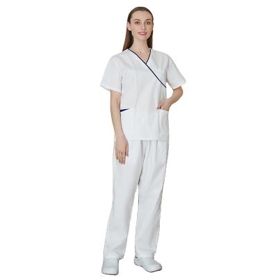 China Fashionable Medical Nurse Uniform Absorbent Quick Dry Sweat Customizable Hospital Beauty Salon Pet Hospital Clothes for sale