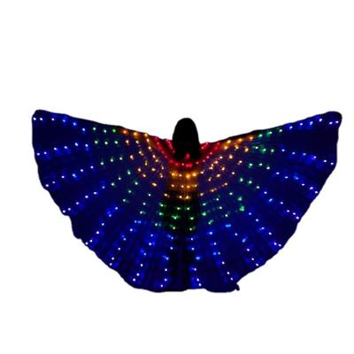 China Stage Colorful Colorful Costume Adult Wings Butterfly Wings Costume Kids for sale