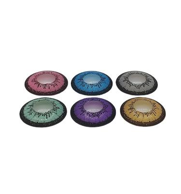 China Original Soft Black Green Red Green Material Cycle Color M9 Cheap Hybrid Contact Lens Cosmetic Case Crystal Item Good Agate Lenses ISO for sale