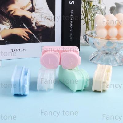 China PP Wholesale China High Quality New Style Cheap Contact Lens Case Easy To Use And Beautiful Contact Lens Case for sale