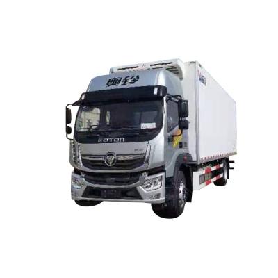 China Good Quality New Truck Refrigerator Refrigerated Truck Cargo Van Vehicles Frozen Food Transport > 50T for sale