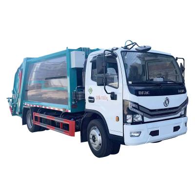 China Zhongzheng Farms 4*2 5 in 6cbm Hanging Bucket Compactor Garbage Truck For Sale In Dubai for sale