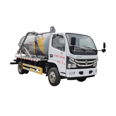 China Good Quality Mobile Sewage Suction Vehicle Vacuum Tank Sludge Deslime Sewer Sewage Suction Truck For Sale > 50T for sale