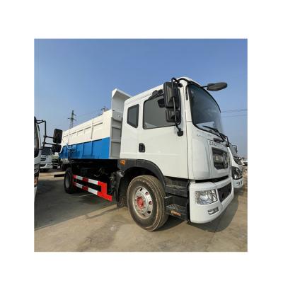 China Hotels Competitive Price 23 Ton Hook Arm Garbage Truck With 12 CBM Garbage Dump Truck for sale