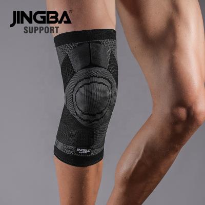 China Comfortable JINGBA SUPPORT 8067 Power Knee Support Pads Jogging Sports Knee Pads Lifting Bandages for sale