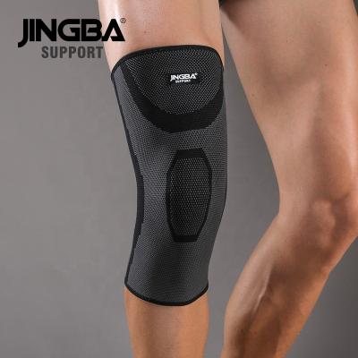 China JINGBA Sports SUPPORT 9067 3D Weaving Comfortable Knee Support Pads For Men Women Bike Skating Trainers for sale