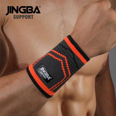 China JINGBA Compression SUPPORT High Elastic Wrist Support Wraps 7017B For Tennis Basketball Boxing Training for sale