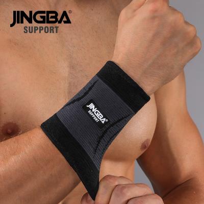 China JINGBA Compression SUPPORT 6017 Nylon Multicolor Wrist Support Wrist Guards Straps For Gym Sports Lovers for sale