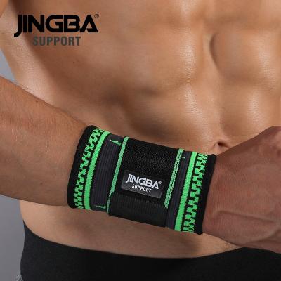 China Universal JINGBA BACK 5017A Stylish Easy Wear Wrist Support Wrap Weightlifting Training Wrist Wraps for sale