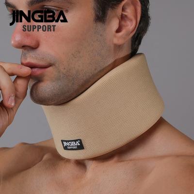 China Comfortable JINGBA SUPPORT 0722 medical neck support belt collar tie low pressure in the spine for therapy for sale