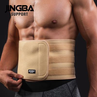 China High Elastic JINGBA SUPPORT 3308B Weight Loss Diet Customize Body Shaper Sauna Sweat Belt Waist Trainers for sale