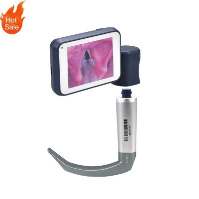 China Reusable Reusable Blade Reusable Efficient Anti-fog Functions Stainless Steel Instruments Surgery Portable Adult Pediatric Visual Laryngoscope for sale